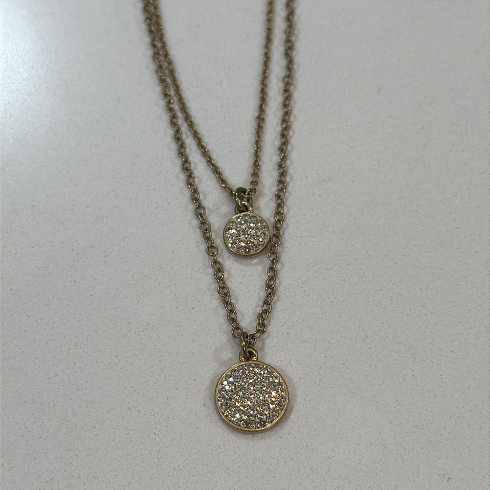 J Crew layered necklace